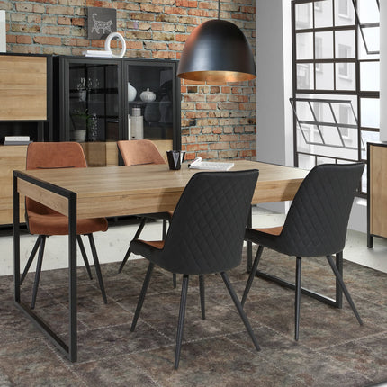High Rock - Dining Table In Riviera Oak