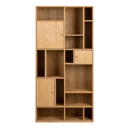 Rangoon - 3 Door Large Bookcase