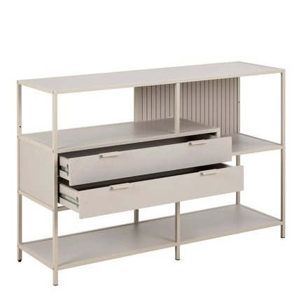 Seaford - Storage Unit with 2 Drawers and 3 Shelves