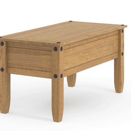 Corona - Coffee Table - 1 Drawer Antique Waxed Pine