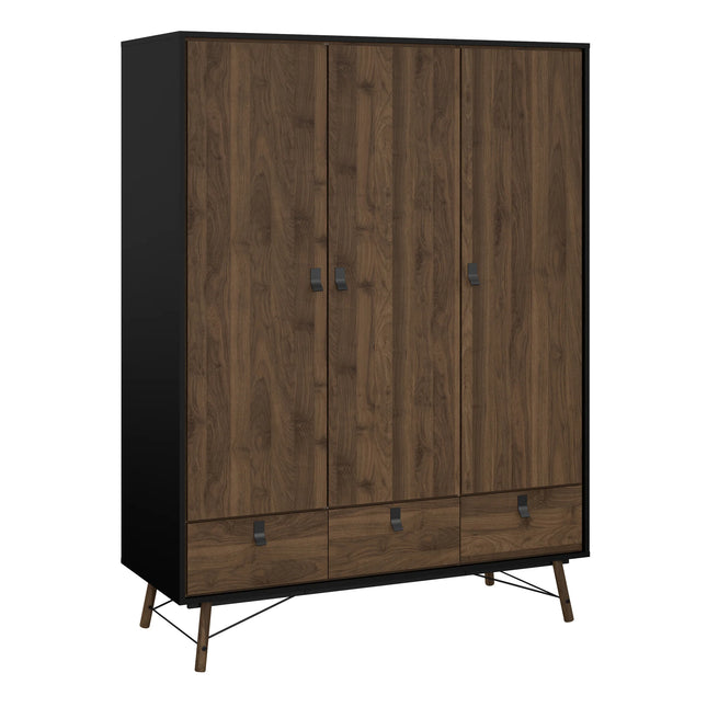 Ry 3 Door 3 Drawer Wardrobe — Choice Of Finishes