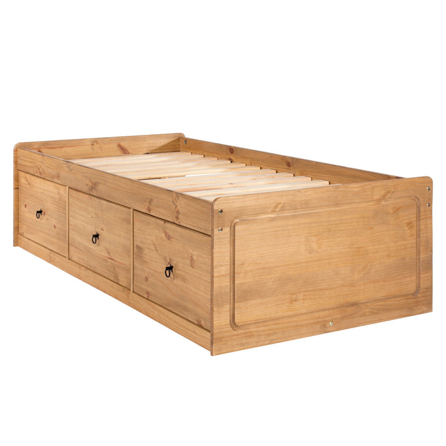 Corona - Single Bed - 3 Drawer with Underbed Storage