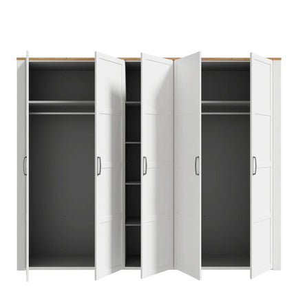 Bohol - 5 Door Wardrobe