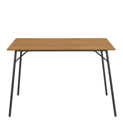 Peru Rectangular Dining Table in Wild Oak 120x80cm