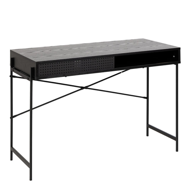 Angus - Office Desk with Sliding Door