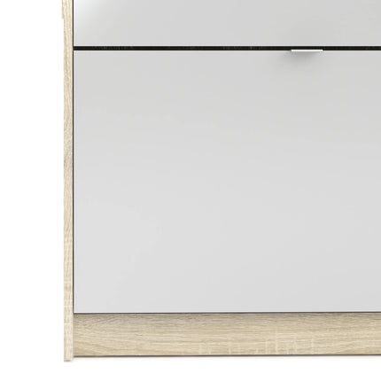 Shoes - Shoe Cabinet 4 Tilting Doors +2 Layers +1 Door