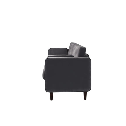 Snowdonia Living - 3 Seater Cushion Back Sofa Dark