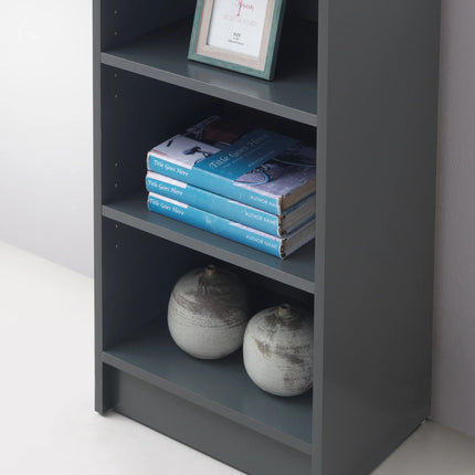 Essentials - Small Narrow Bookcase - 6 Colours
