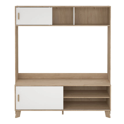 Ikast - TV Wall Unit with 2 Sliding Doors