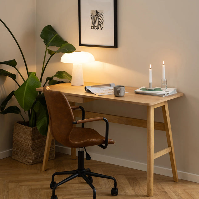 Barnett - Office Desk in Oak