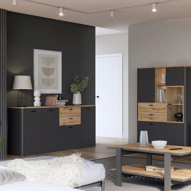 Klara - 4 Door 2 Drawer Chest