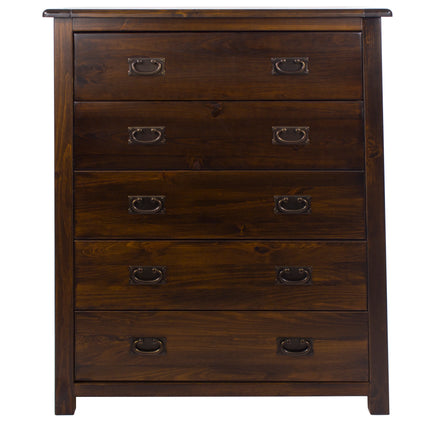 Boston - Chest of Drawers - 5 Drawer Traditional