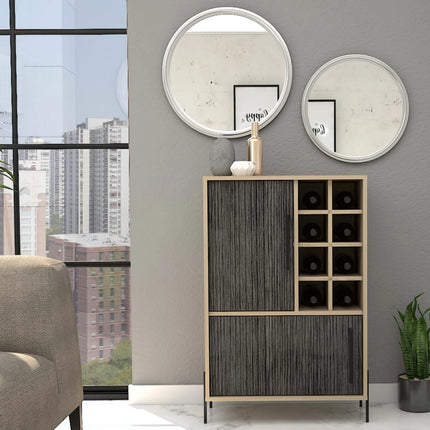 Harvard - Drinks Cabinet - 2 Door Washed Oak