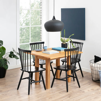 Riano Dining Chairs Set Of 2 – Lacquered Birch, Choice Of Finishes