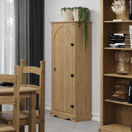 Corona White - Sideboard - 1 Door with Arched Detail
