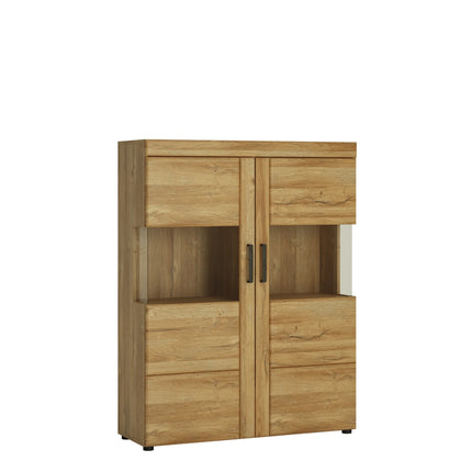 Cortina - Low Wide 2 Door Display Cabinet