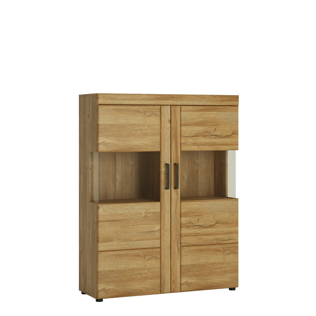 Cortina - Low Wide 2 Door Display Cabinet