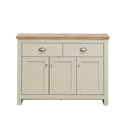 Lisbon - Set - 3 Door Corner TV Unit, 2 Drawer Sideboard, Coffee Table