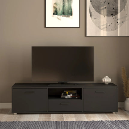 Media TV Unit With 2 Doors & 1 Drawer – Choice Of Sizes & Finishes