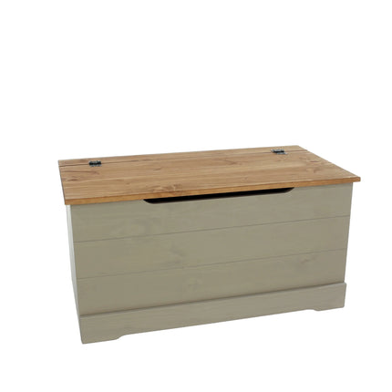 Corona - Storage Trunk - Solid Pine Lift Lid
