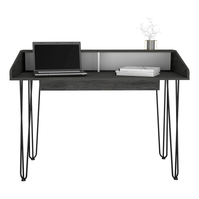 Dallas - Desk - 1 Drawer with Hairpin Legs