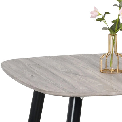 Aspen - Dining Table - Square with Tapered Metal Legs