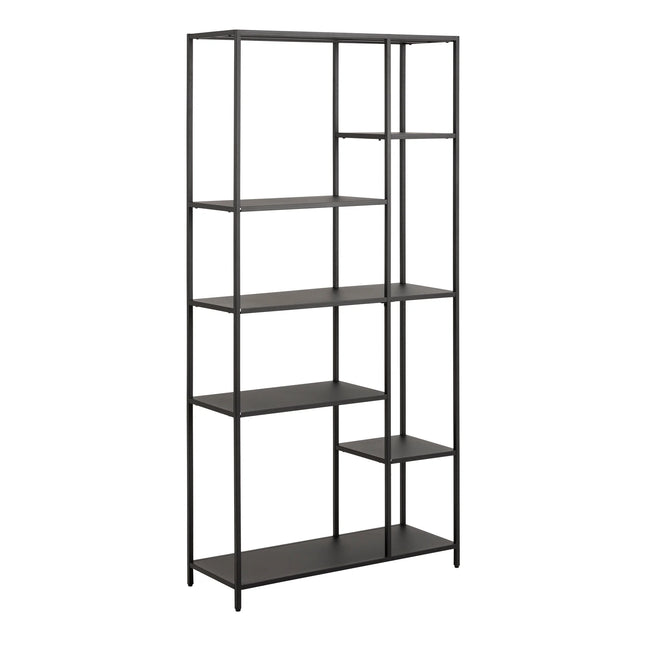 Newcastle - Asymmetrical Bookcase with 6 Shelves