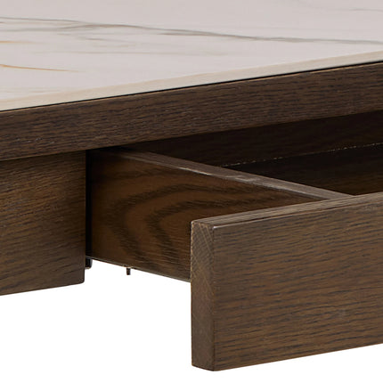 Southampton Console Table 1 Drawer Cream Ceramic Top