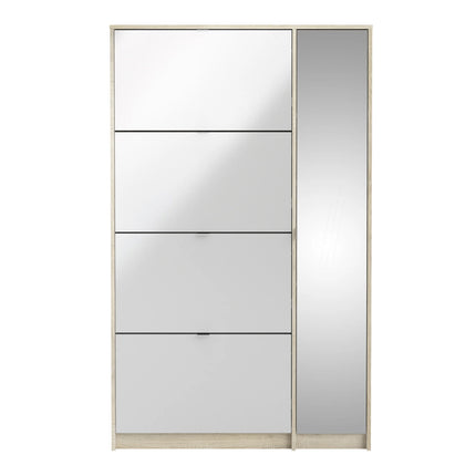 Shoes - Shoe Cabinet 4 Tilting Doors +2 Layers +1 Door