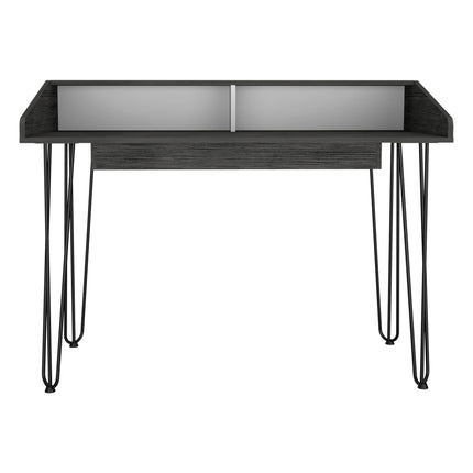 Dallas - Desk - 1 Drawer with Hairpin Legs