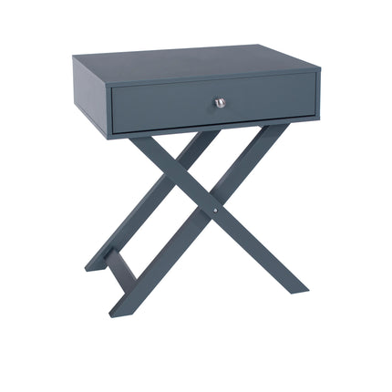 Options - Bedside Cabinet - 1 Drawer & X-Shaped Legs