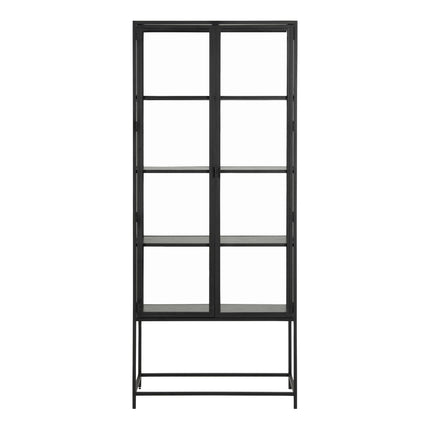 Seaford - Tall Metal 2 Door Display Cabinet