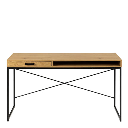 Seaford - Large Office Desk with 1 Drawer