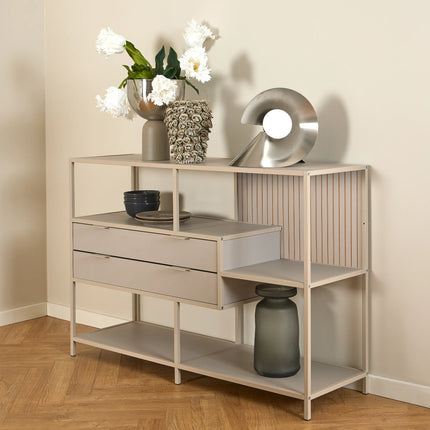 Seaford - Storage Unit with 2 Drawers and 3 Shelves