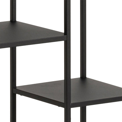 Newcastle - Asymmetrical Bookcase with 6 Shelves