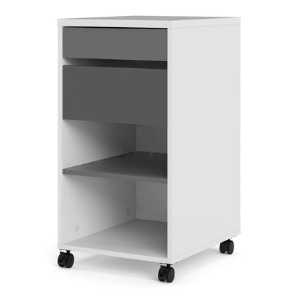 Function Plus - Mobile file cabinet 2 drawers + 1 shelf