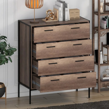 Stretton - 3 Piece Bedroom Set 4 Door Wardrobe - Rustic Oak