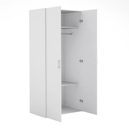 Space - 3 Piece Bedroom Set, Bedside, Chest and 2 Door Wardrobe