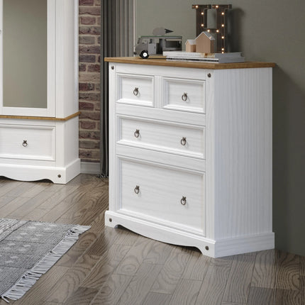 Corona - Chest of Drawers - 4 Drawer Traditional