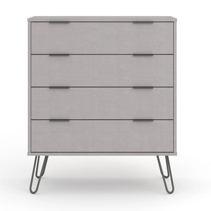 Augusta - Chest of Drawers - 4 Drawer & Hairpin Legs