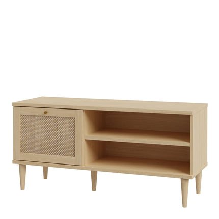 Calasetta - 1 Door 2 Shelf TV Unit in Rattan