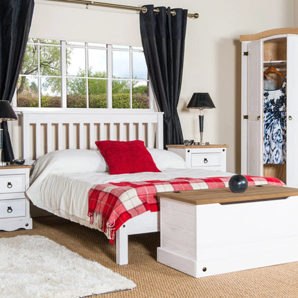 Corona - Double Bed - Solid Pine
