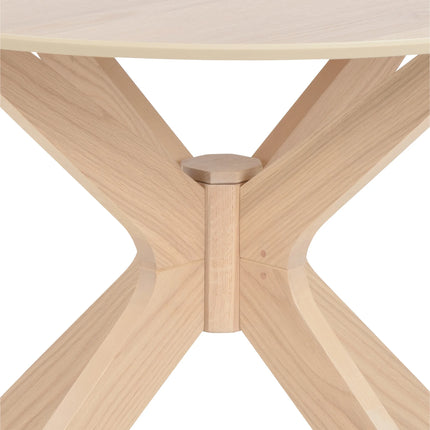 Duncan - Round Dining Table with 4 Cassandra Dining Chairs
