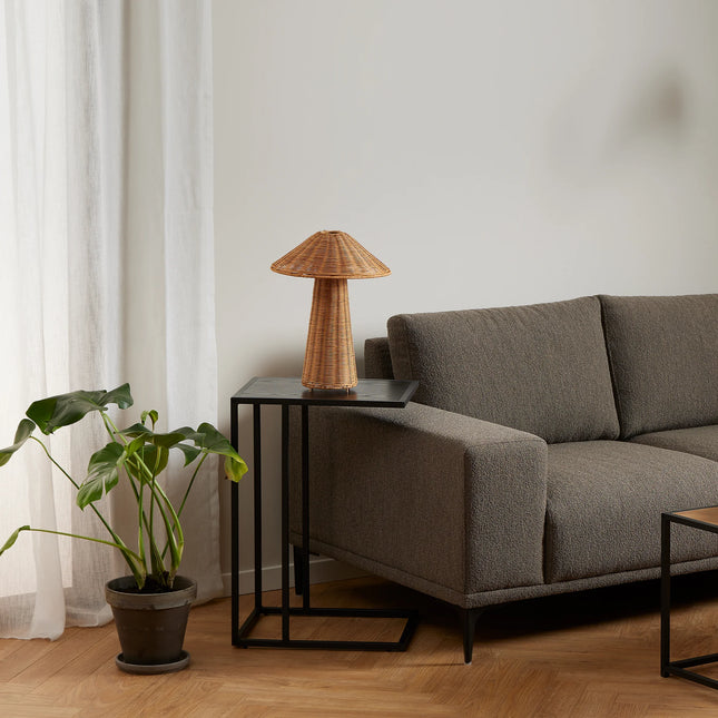 Seaford - Black Metal Side Table