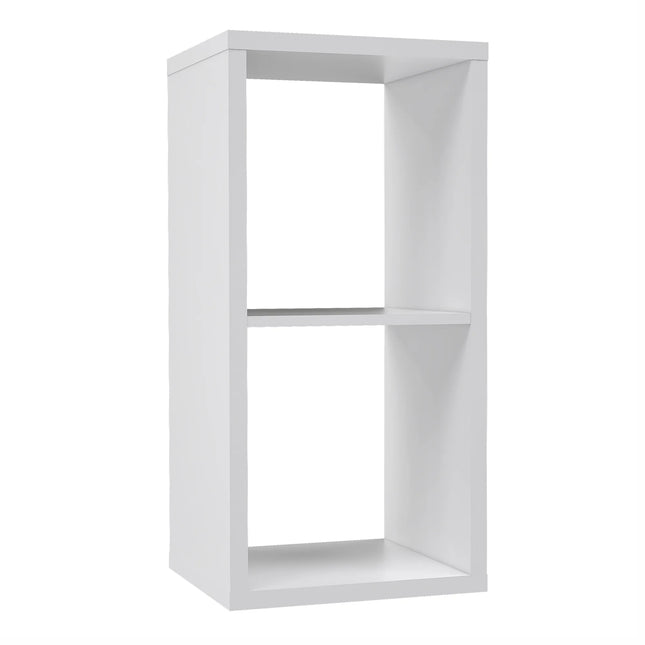 Mauro 1 Shelf Storage Unit – 2 Open Cubes, Choice Of Finishes