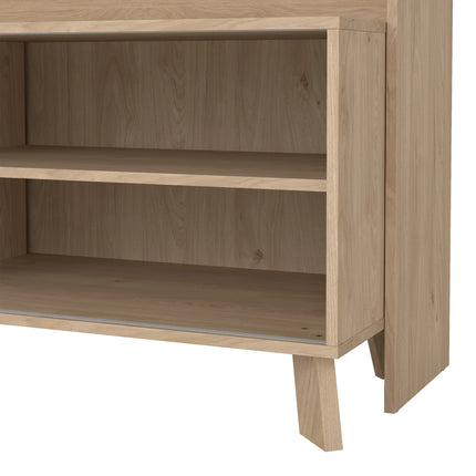Ikast - TV Wall Unit with 2 Sliding Doors