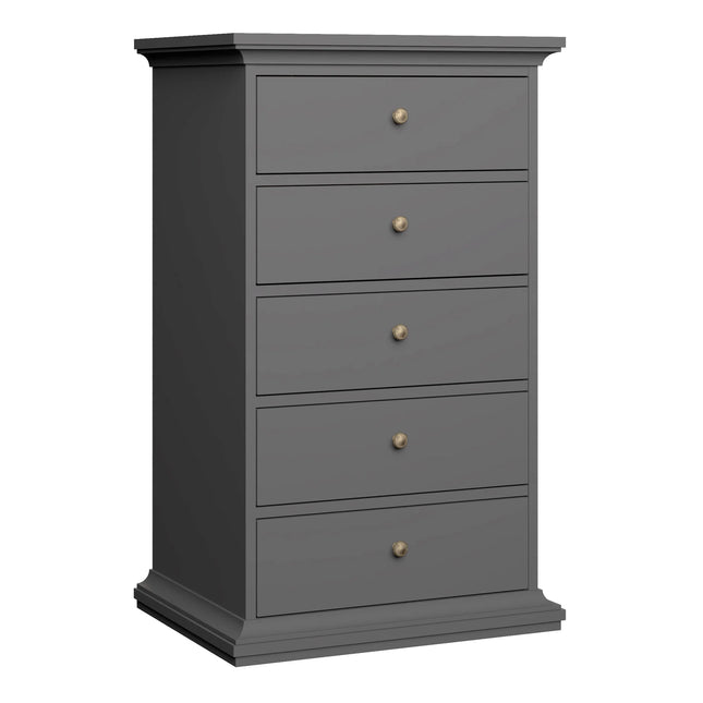 Paris - Chest of 5 Drawers