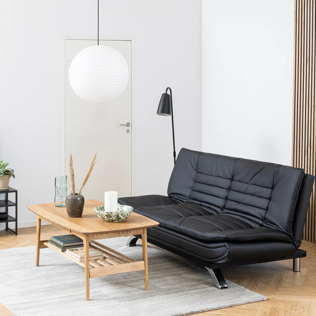 Emma Coffee Table Oak Veneer Scandinavian 130cm