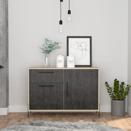 Harvard - Sideboard - 2 Door 2 Drawer Two-Tone & Square Legs