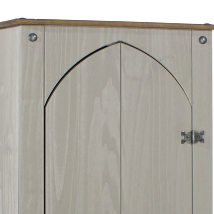 Corona White - Sideboard - 1 Door with Arched Detail